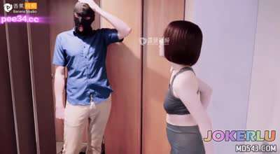  男友上班时独自在家的女孩被他朋友上了 夏织一木